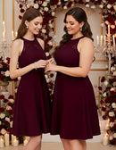 Women’s Halter Lace Cocktail Dress | A-Line Homecoming Dress